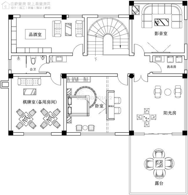 今天，我想推薦一些歐式別墅，它們能給你一種溫馨優(yōu)雅的生活品質(zhì)。不用說(shuō)，看看圖紙。