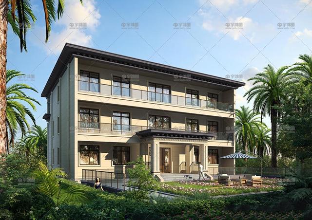 　如今的農(nóng)村住房建設(shè)，越來(lái)越喜歡建造各種別墅。他們大多數(shù)是歐洲人和現(xiàn)代人。中國(guó)別墅很少見，事實(shí)上，中國(guó)別墅最適合我們中國(guó)人居住。
