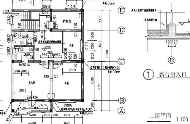 本工程建筑面積為119.7，基底南北向13.5米，東西向13米。
