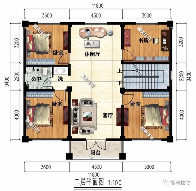 新中式風(fēng)格設(shè)計的鄉(xiāng)村別墅