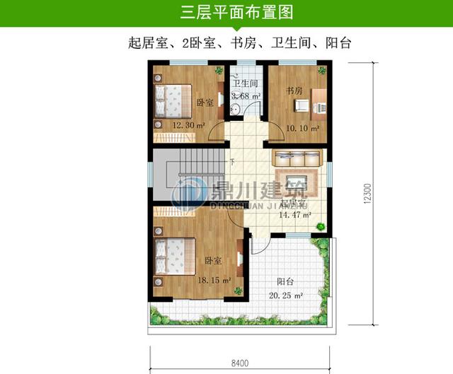 不同風格和形狀的別墅