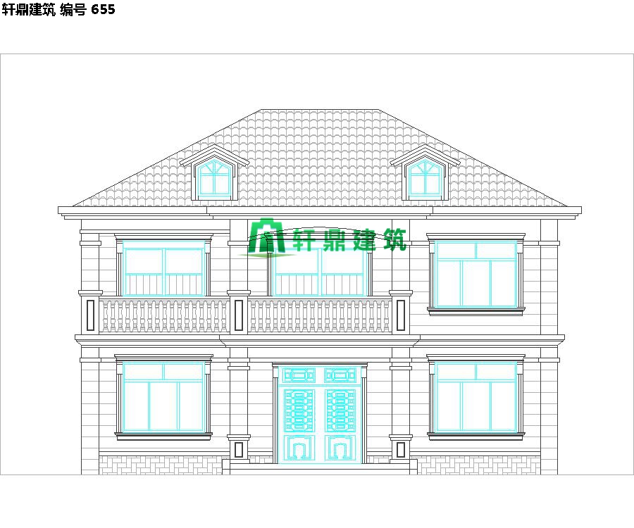 經(jīng)典現(xiàn)代自建小別墅設(shè)計(jì)施工圖06.jpg