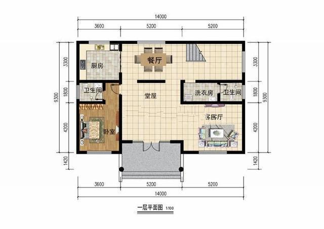 二層占地140平方米的經(jīng)濟(jì)適用房