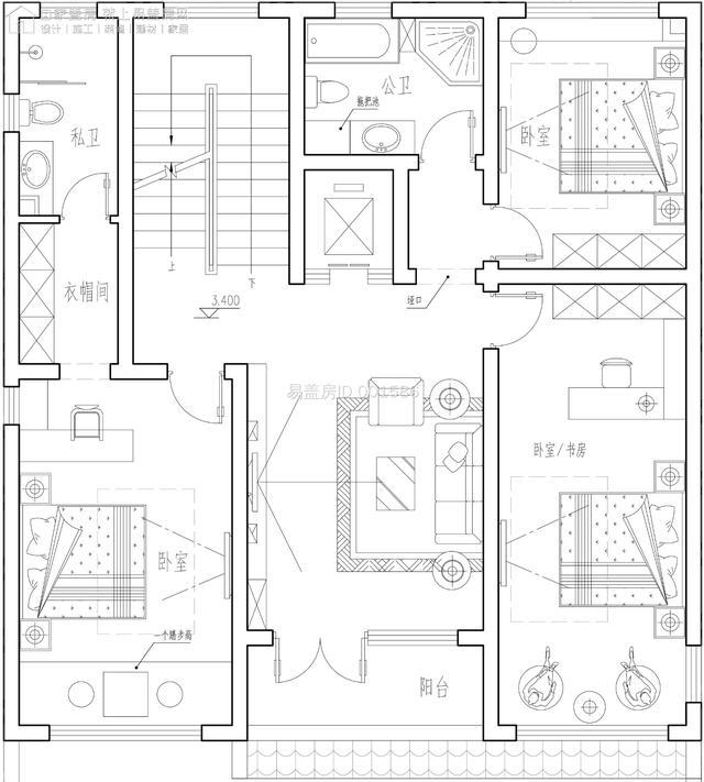 高質(zhì)量的農(nóng)村房屋建筑圖紙