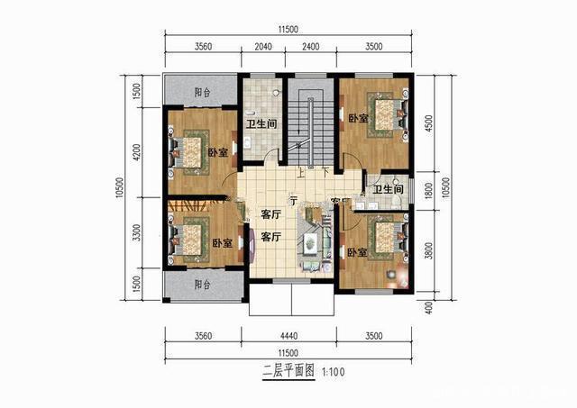 農(nóng)村的三層大露臺(tái)經(jīng)典住宅