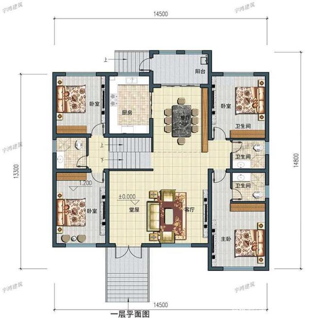 農村自建住宅設計圖紙