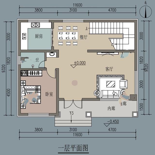 農(nóng)村自建的兩層別墅