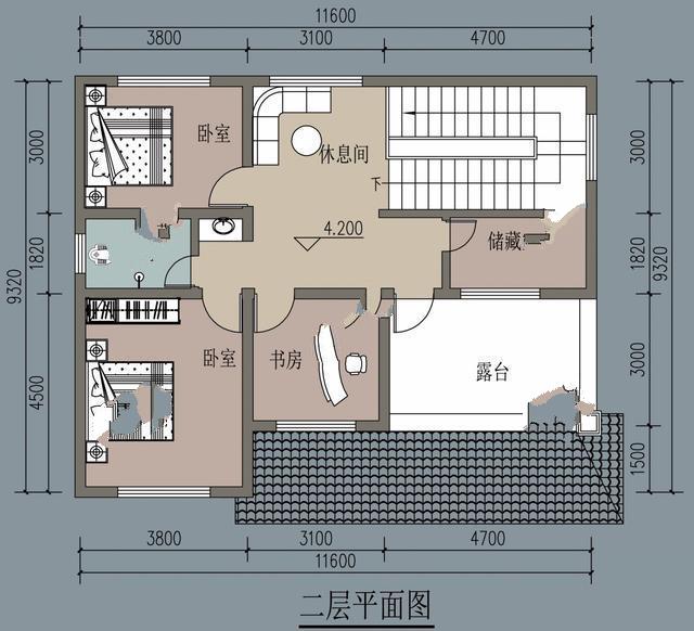 農(nóng)村自建的兩層別墅