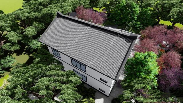 12.9mx14.5m簡單經(jīng)濟(jì)農(nóng)村別墅