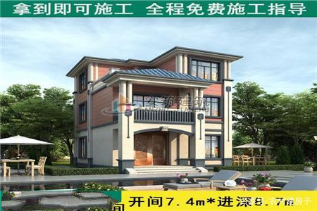 80平方米的農(nóng)村自營設(shè)計(jì)圖
