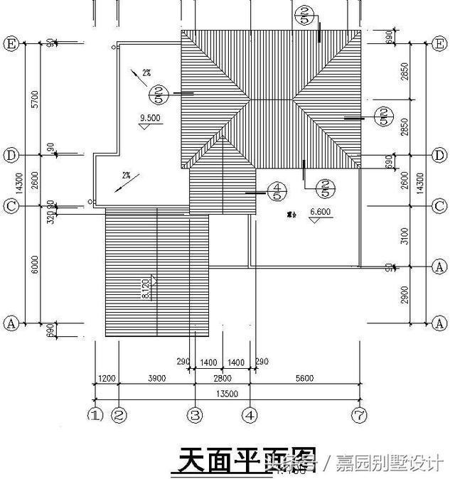 三層別墅設(shè)計圖紙，