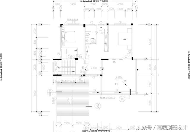 　三層別墅的設(shè)計圖