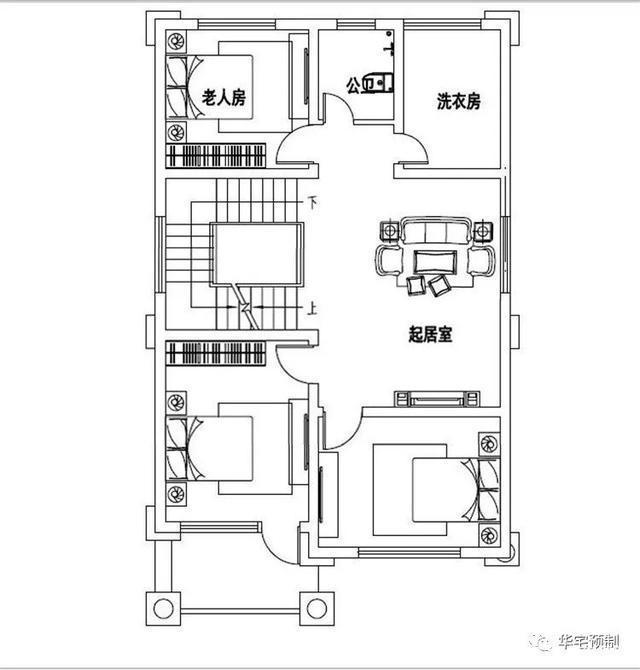 3層公寓的設計圖