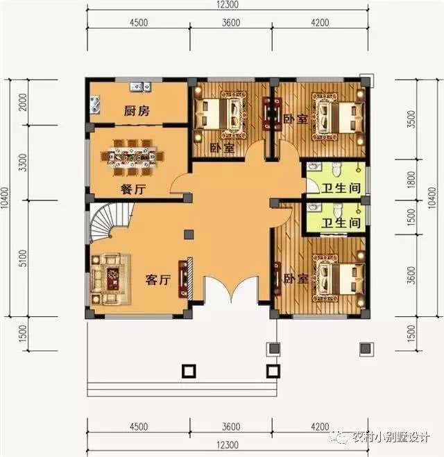 帶車庫的現代三層住宅設計圖