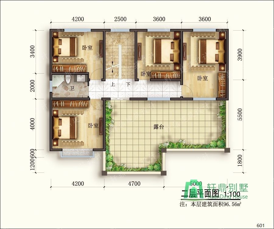 非常漂亮的小二層自建別墅設(shè)計圖