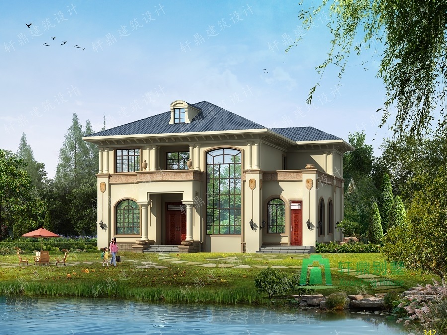 歐洲二樓別墅農(nóng)村自建住宅的設(shè)計