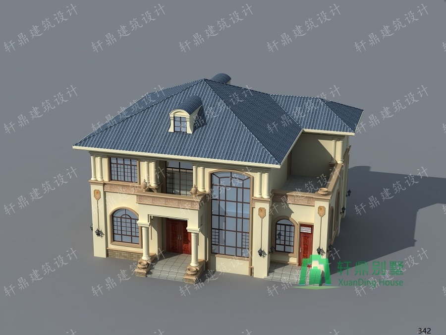 歐洲二樓別墅農(nóng)村自建住宅的設(shè)計