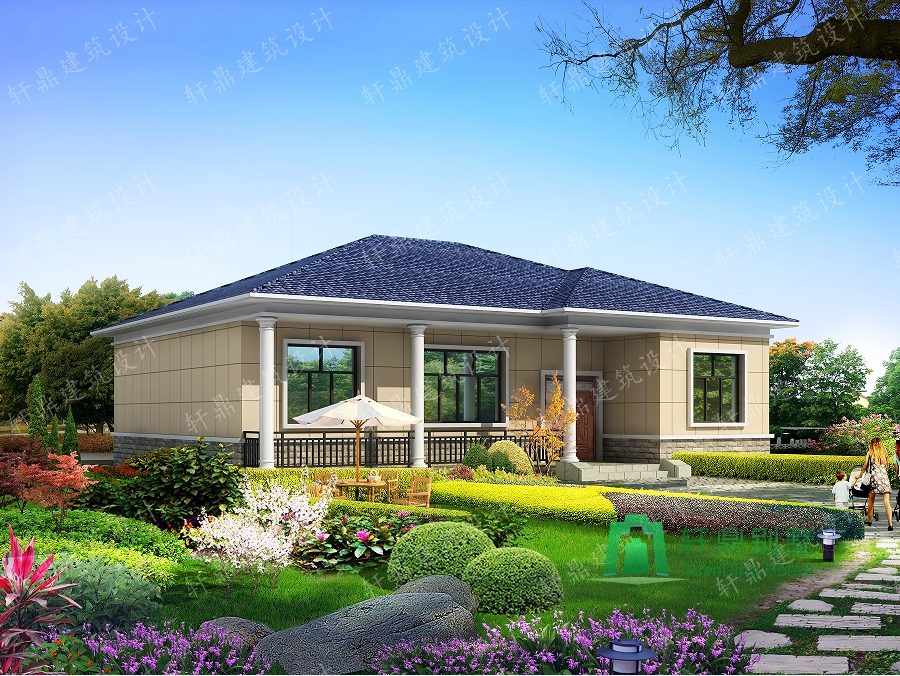 一層自建房屋設(shè)計圖