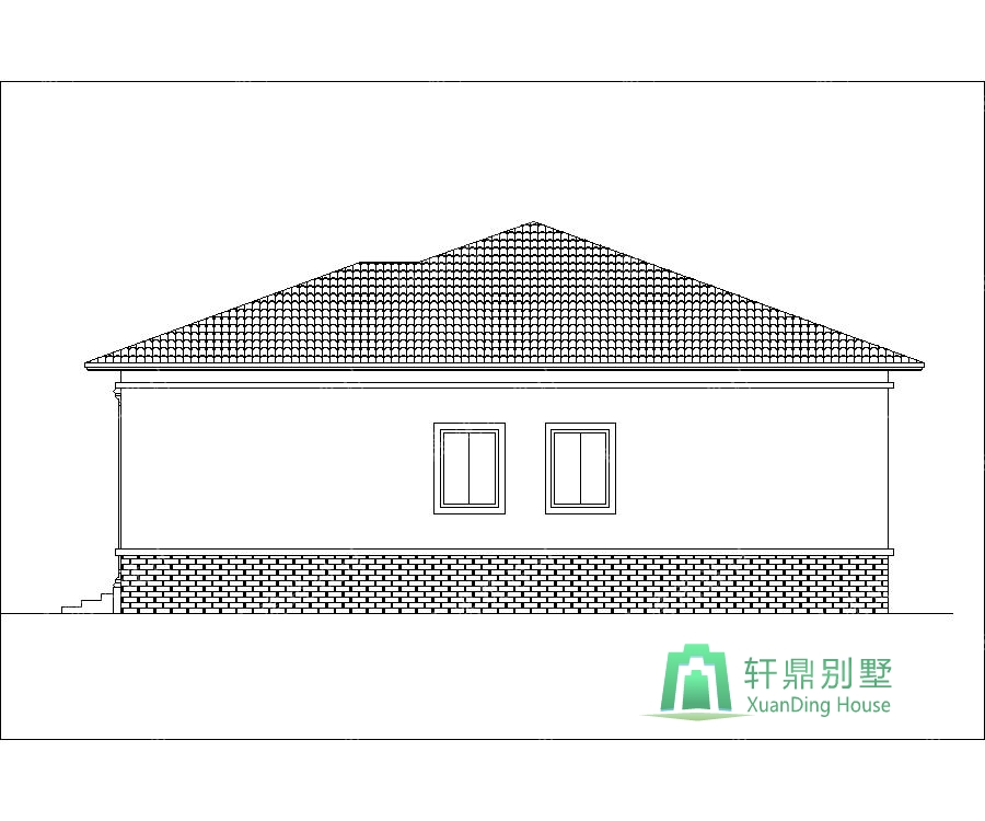 一層自建房屋設(shè)計圖