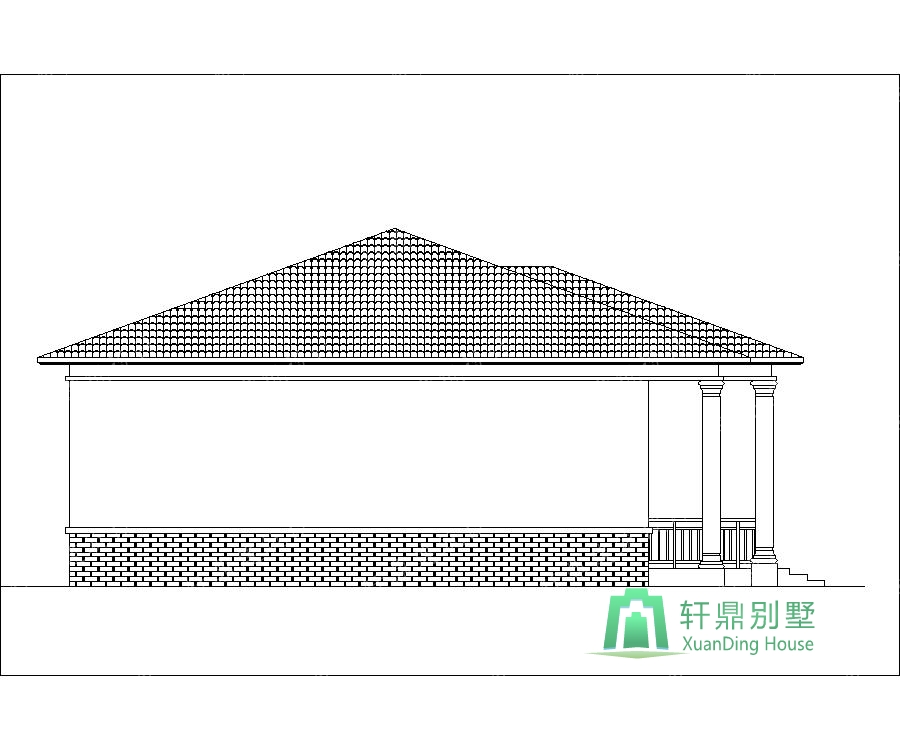 一層自建房屋設(shè)計圖
