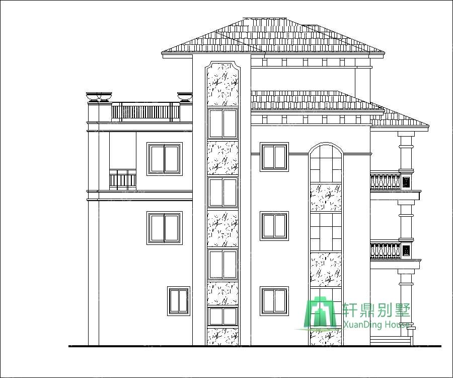 建筑層數(shù)：地上4層，建筑總高度（到屋脊高度）：15.732米，建筑面積：461平方米。 結(jié)構(gòu)體系：框架結(jié)構(gòu)，抗震設(shè)防烈度七度，屋面為現(xiàn)澆混凝土屋面。 樓層層高：一層層高3.6米，二層層高3.3米，三層層高3.3米。
