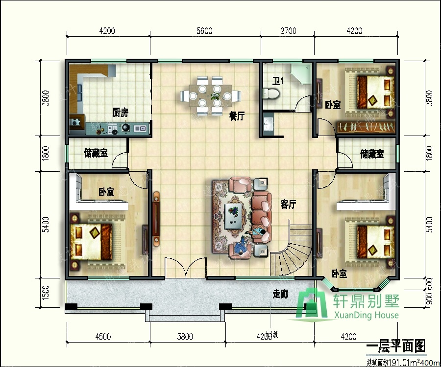 二層自建房屋設計圖