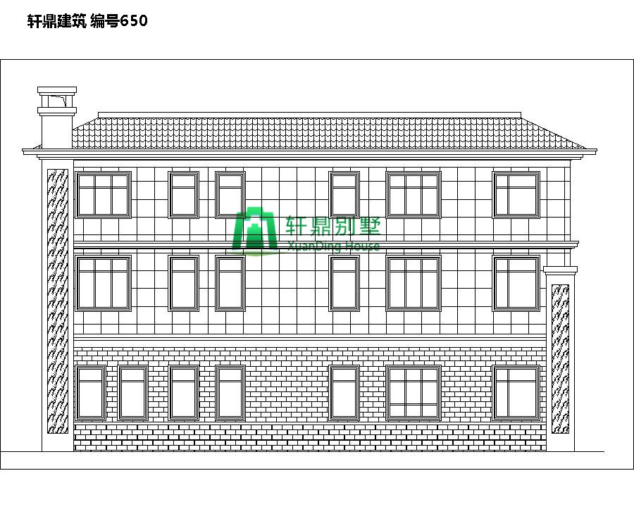 三層自建別墅設(shè)計圖