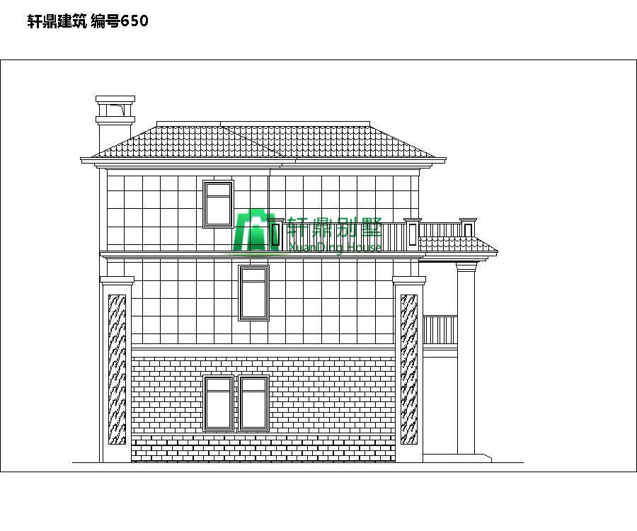 三層自建別墅設(shè)計圖