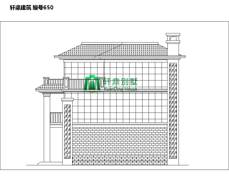 三層自建別墅設(shè)計圖