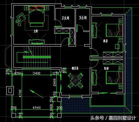 農村經(jīng)濟型別墅設計圖紙