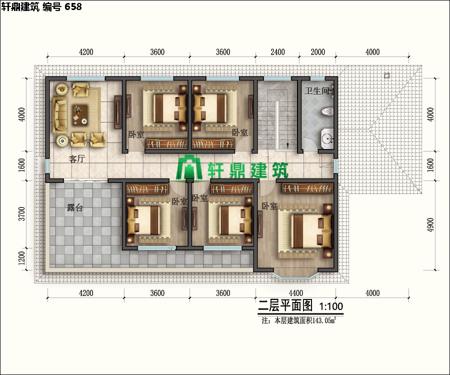 自建田園二層小別墅設計施工圖10.jpg