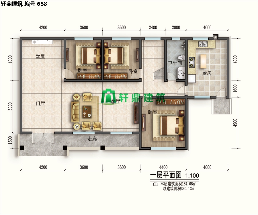 自建田園二層小別墅設計施工圖09.jpg