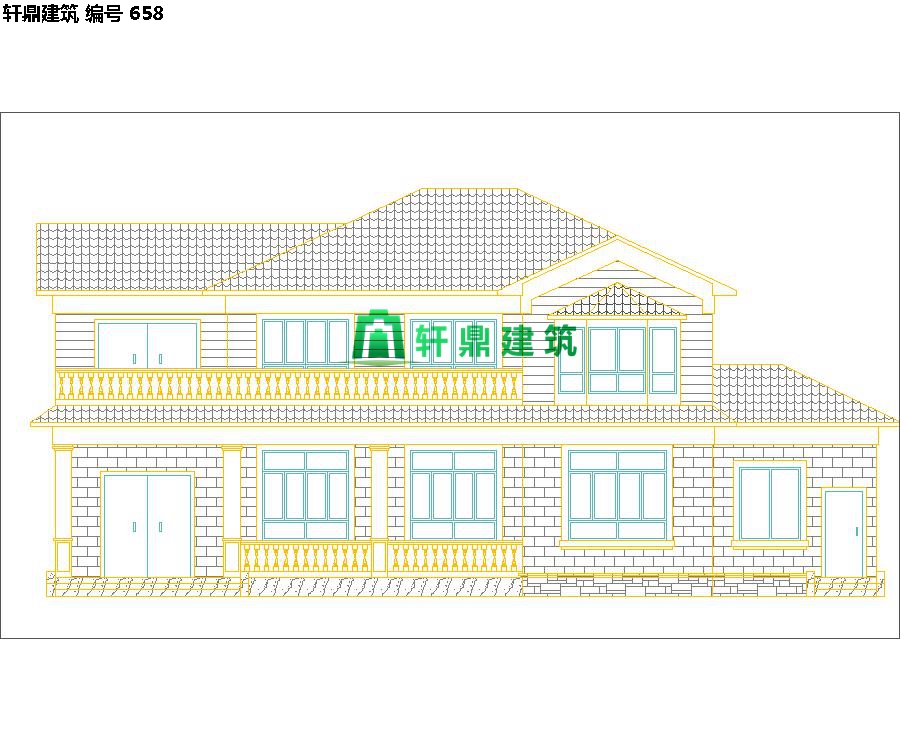 自建田園二層小別墅設計施工圖05.jpg