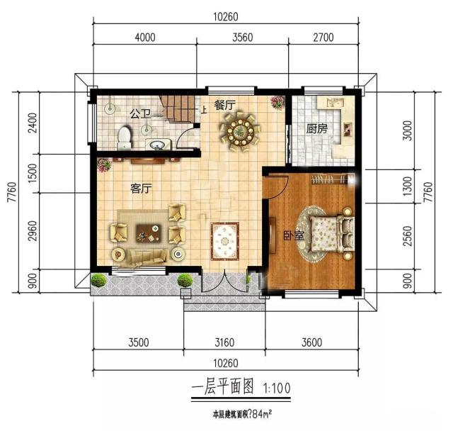 二層農(nóng)村自建房設計圖