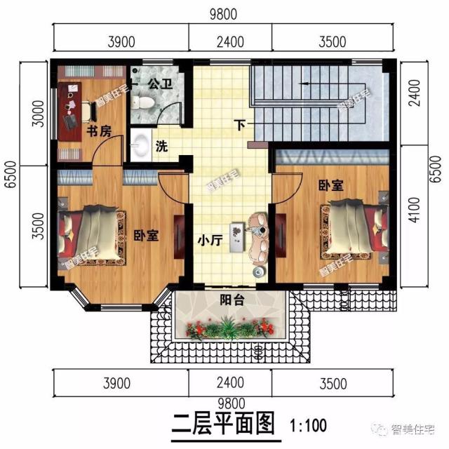 精致的兩層小別墅