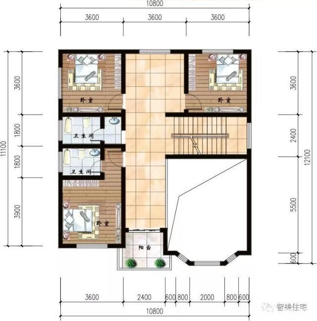 精致的兩層小別墅