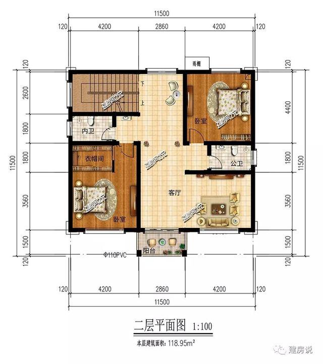 三層中國別墅設(shè)計