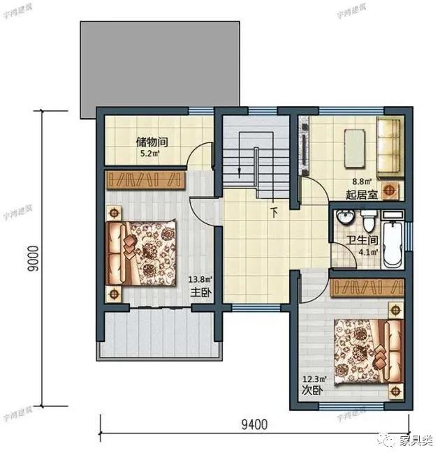 農(nóng)村自建住宅設(shè)計(jì)圖紙