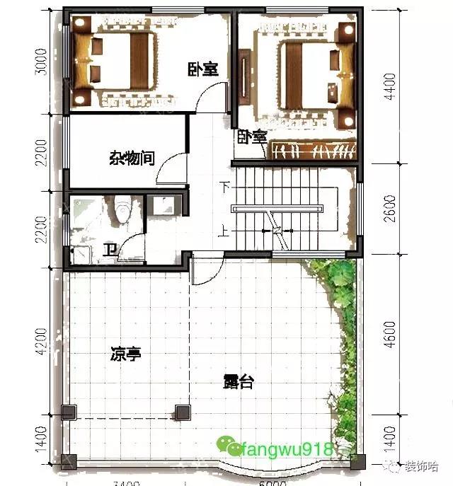 兩層半小戶(hù)型自建房設(shè)計(jì)圖
