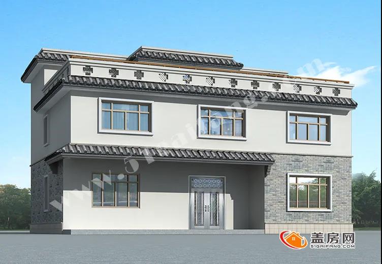 農(nóng)村二樓半建造住宅設(shè)計(jì)圖