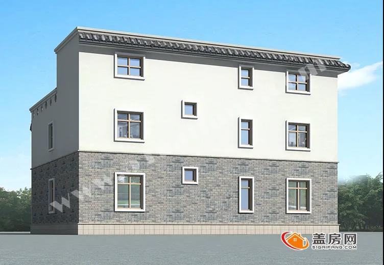 農(nóng)村二樓半建造住宅設(shè)計(jì)圖
