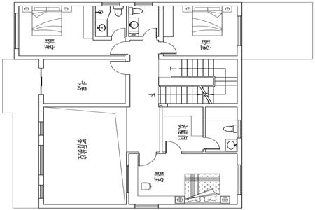 新中國(guó)風(fēng)格的農(nóng)村自建住宅