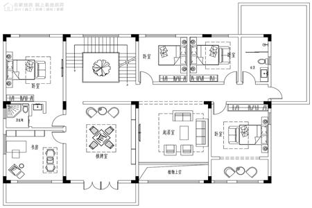 新中國(guó)風(fēng)格的農(nóng)村自建住宅