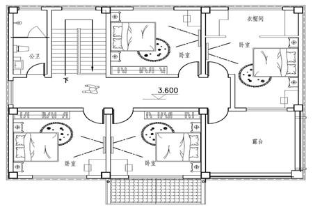 農村二層的小別墅