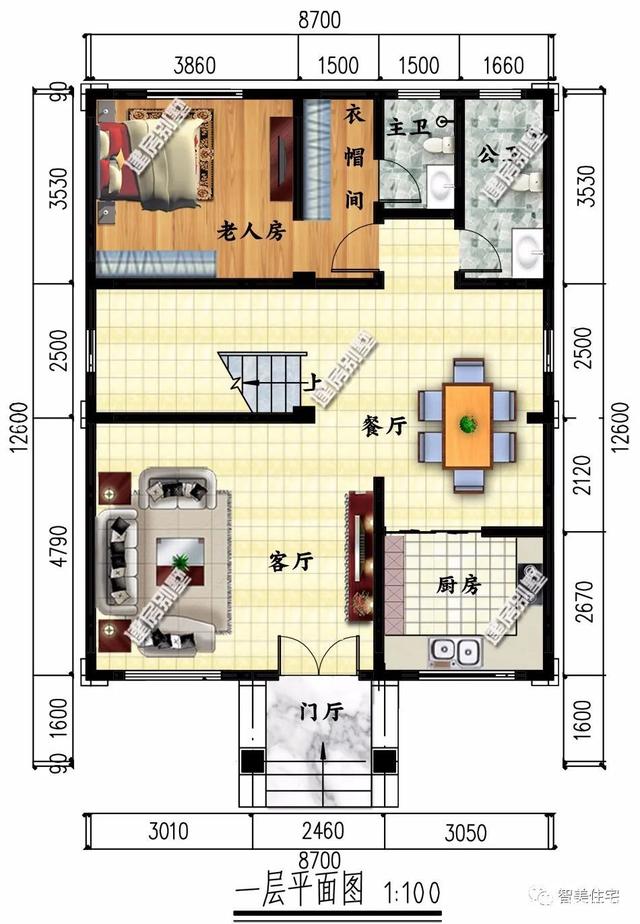 小面寬設計的別墅