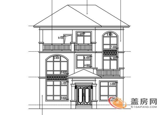 120平方米的農(nóng)村房屋設(shè)計(jì)圖紙