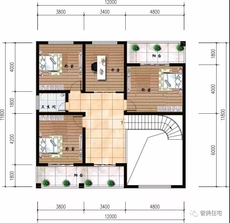 二層別墅戶型