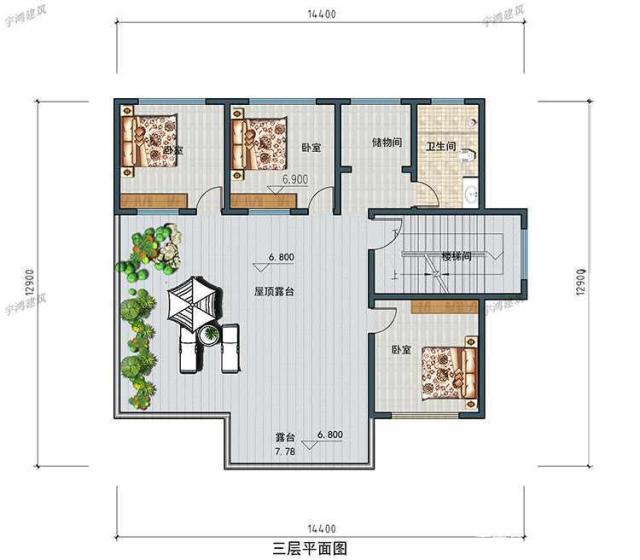 三層別墅設(shè)計(jì)圖