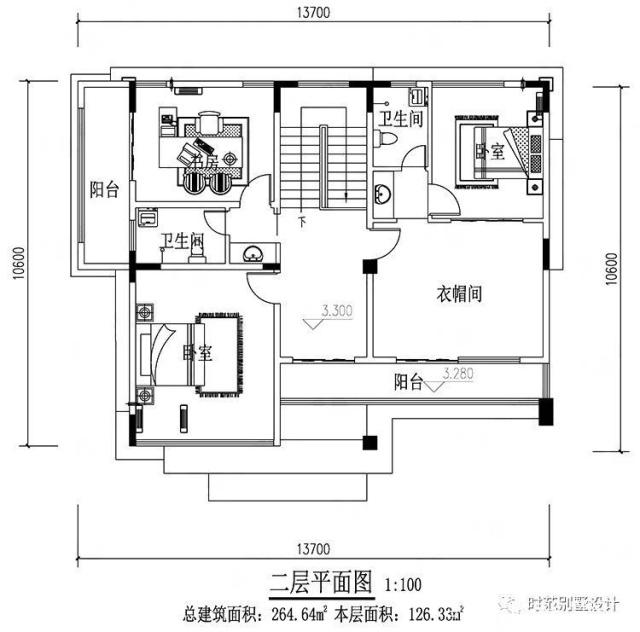 二層現(xiàn)代簡(jiǎn)約風(fēng)農(nóng)村別墅
