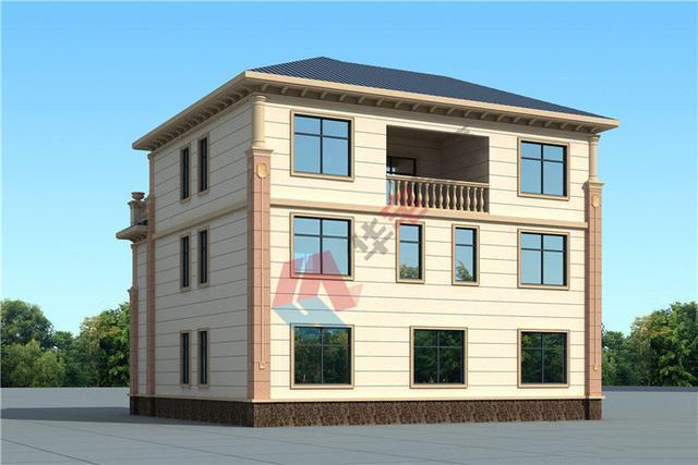 農(nóng)村三層自建別墅設(shè)計圖紙